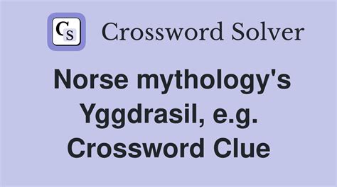 norse pantheon crossword